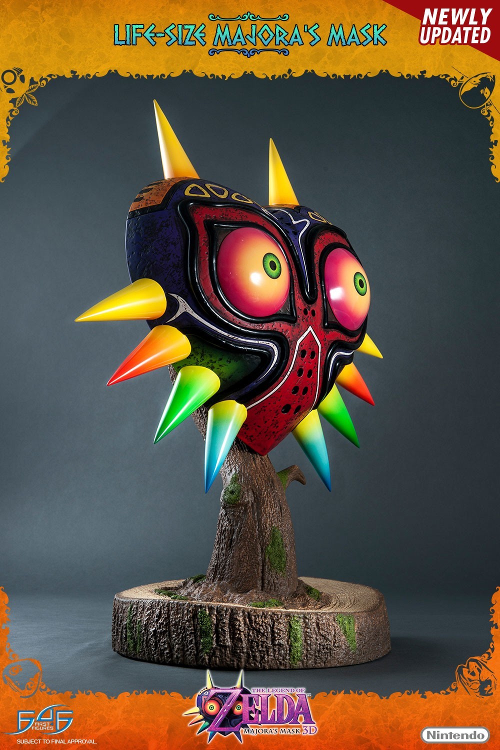 Zelda no Densetsu: Majora no Kamen - Replica - Zelda Props - Life-Size Majora's Mask - 1/1 - Exclusive Edition (First 4 Figures) photo 80