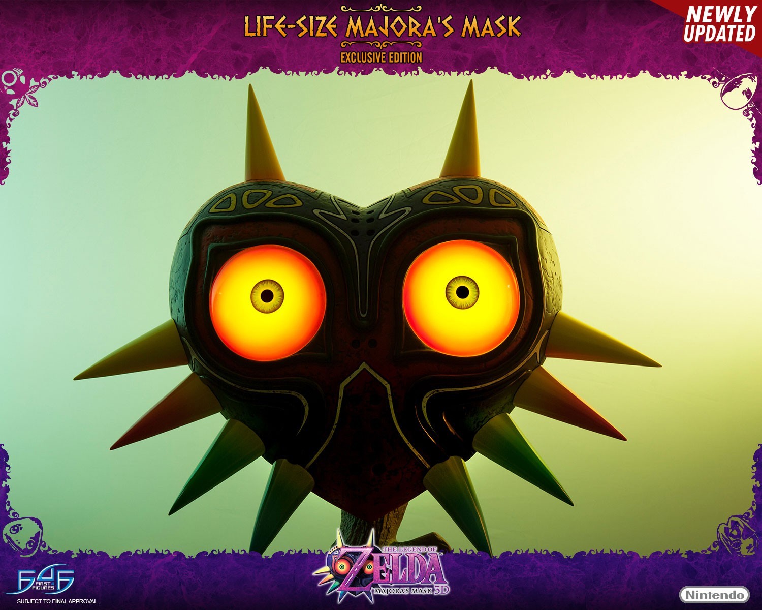 Zelda no Densetsu: Majora no Kamen - Replica - Zelda Props - Life-Size Majora's Mask - 1/1 - Exclusive Edition (First 4 Figures) photo 82