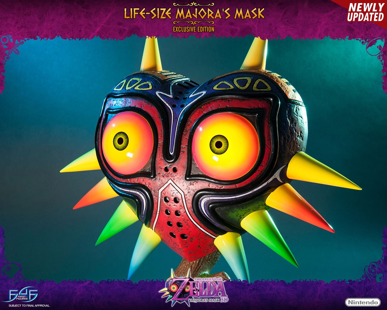 Zelda no Densetsu: Majora no Kamen - Replica - Zelda Props - Life-Size Majora's Mask - 1/1 - Exclusive Edition (First 4 Figures) photo 83
