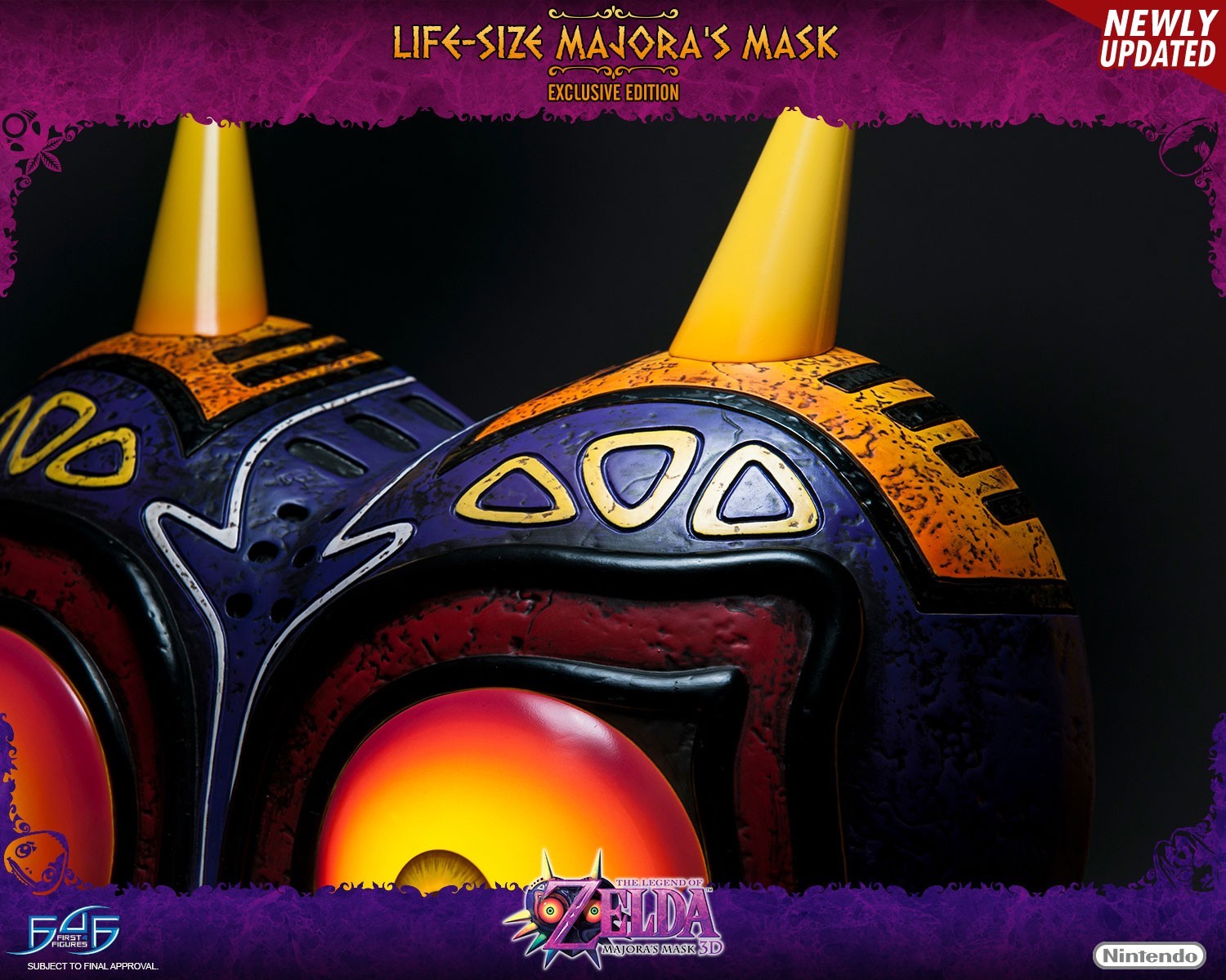 Zelda no Densetsu: Majora no Kamen - Replica - Zelda Props - Life-Size Majora's Mask - 1/1 - Exclusive Edition (First 4 Figures) photo 84