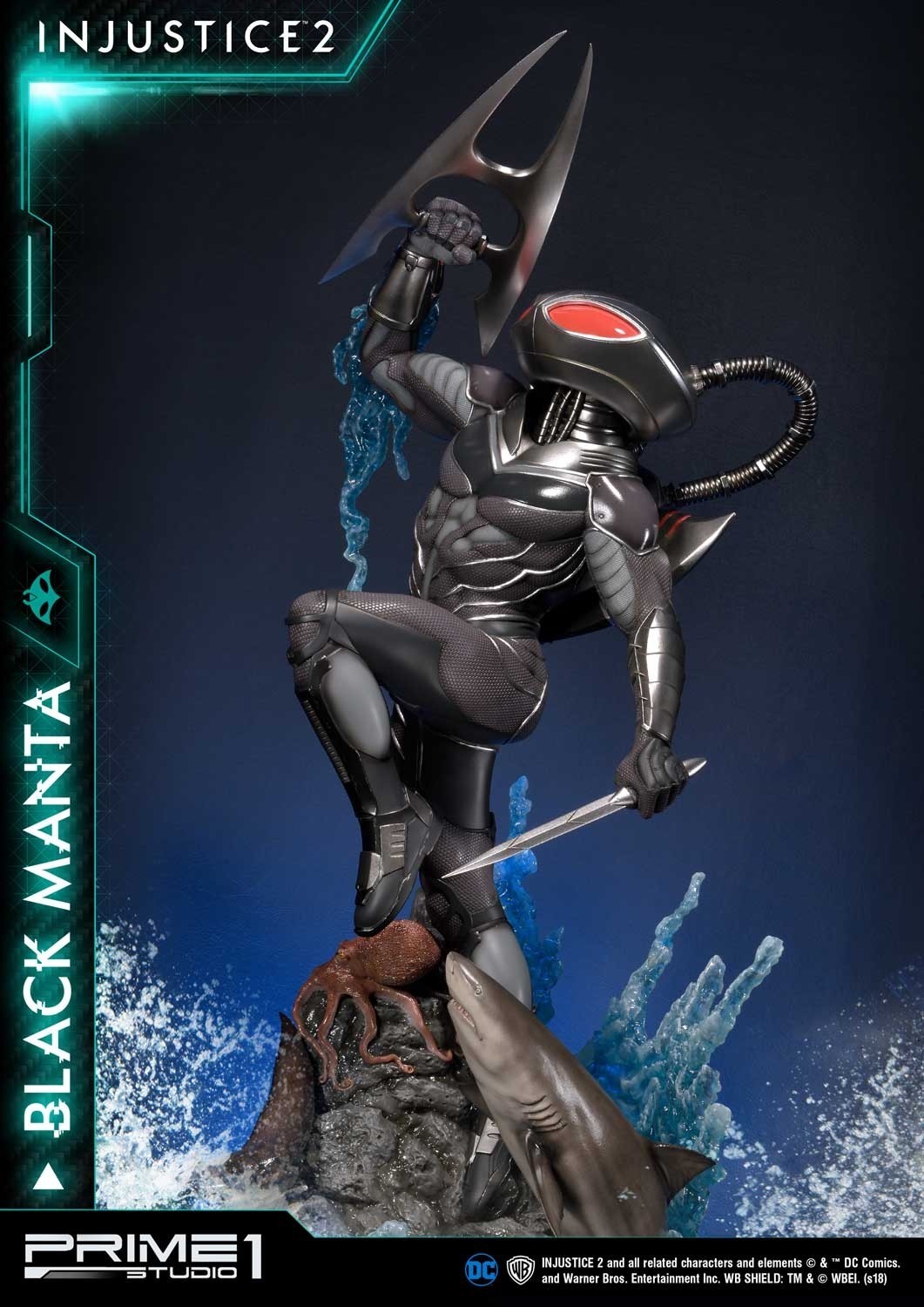 Injustice 2 - Black Manta - Premium Masterline  (PMDCIJ-02) - 1/4 (Prime 1 Studio)