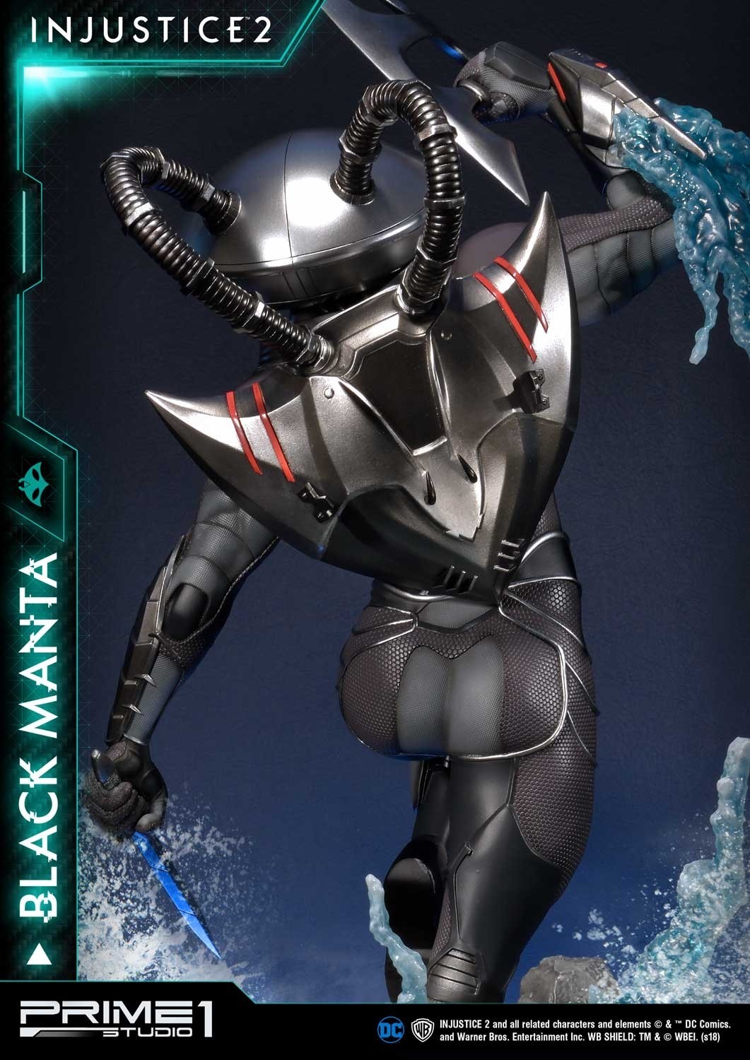 Injustice 2 - Black Manta - Premium Masterline  (PMDCIJ-02) - 1/4 (Prime 1 Studio) photo 2