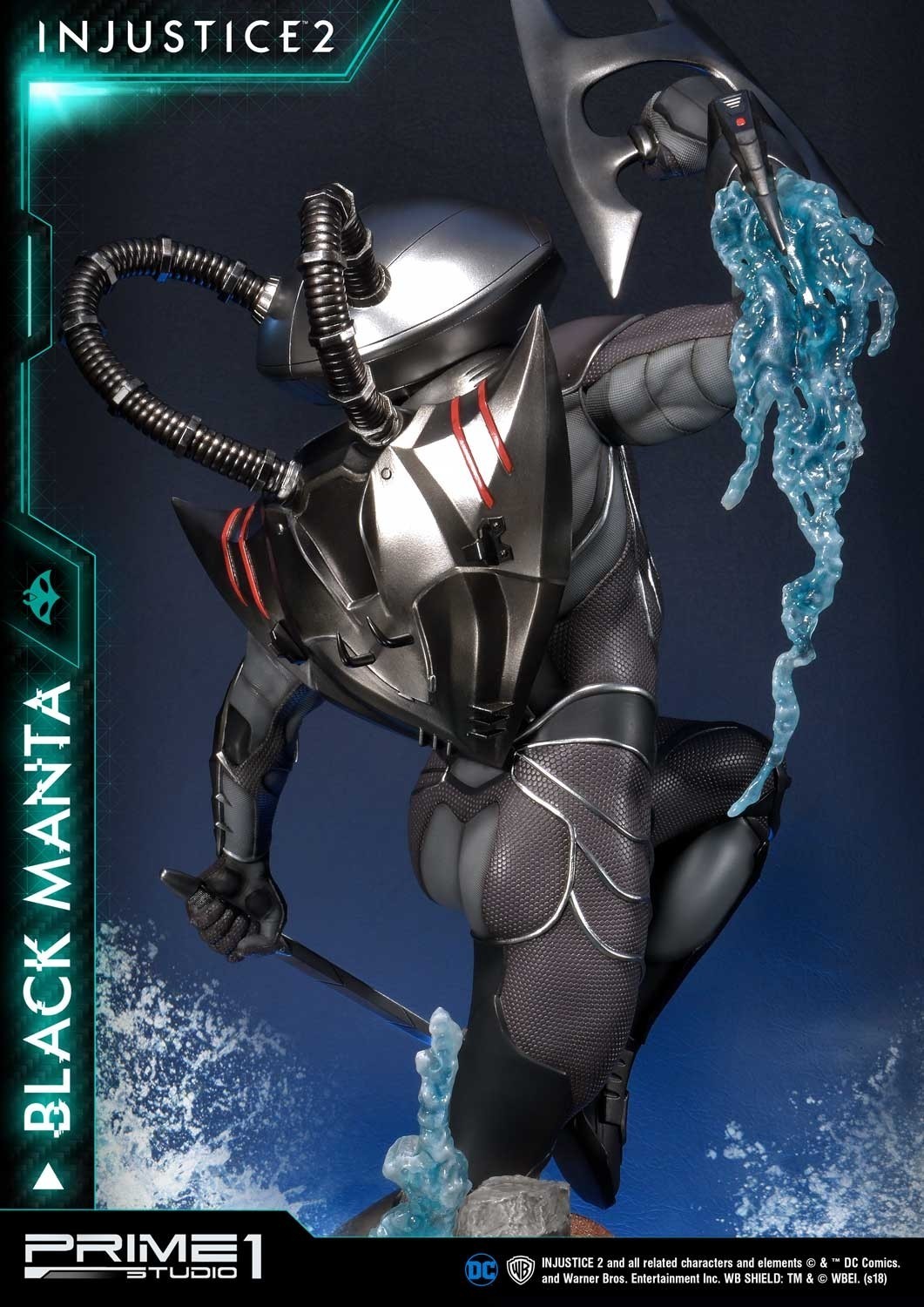 Injustice 2 - Black Manta - Premium Masterline  (PMDCIJ-02) - 1/4 (Prime 1 Studio) photo 3