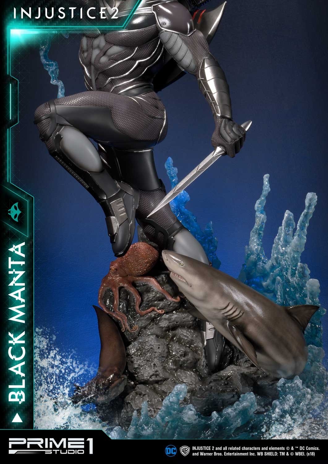 Injustice 2 - Black Manta - Premium Masterline  (PMDCIJ-02) - 1/4 (Prime 1 Studio) photo 4