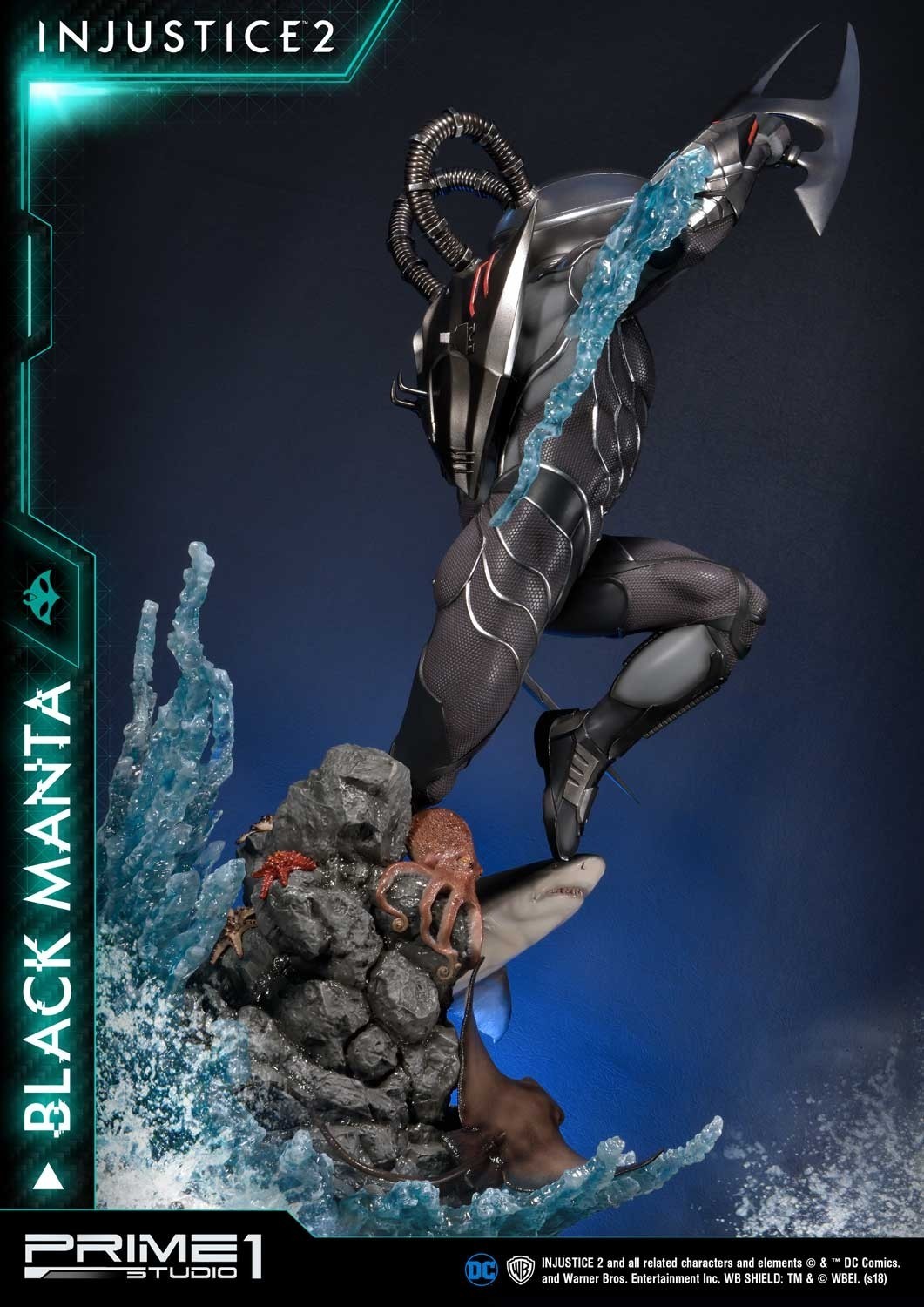 Injustice 2 - Black Manta - Premium Masterline  (PMDCIJ-02) - 1/4 (Prime 1 Studio) photo 5