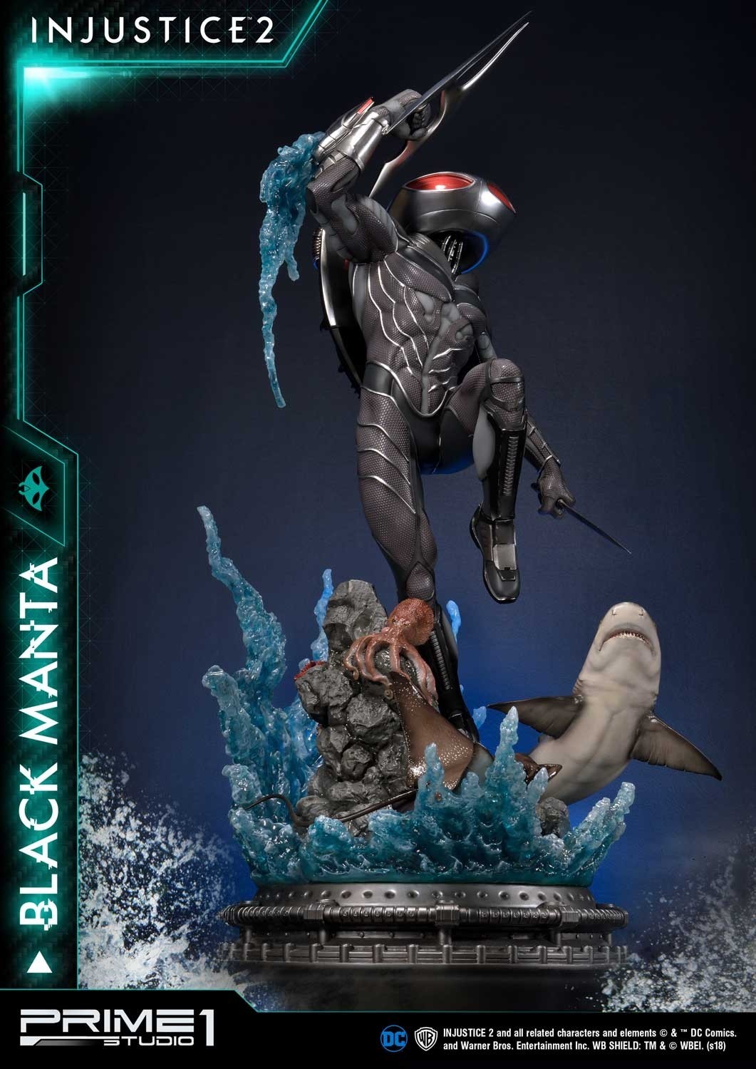 Injustice 2 - Black Manta - Premium Masterline  (PMDCIJ-02) - 1/4 (Prime 1 Studio) photo 7