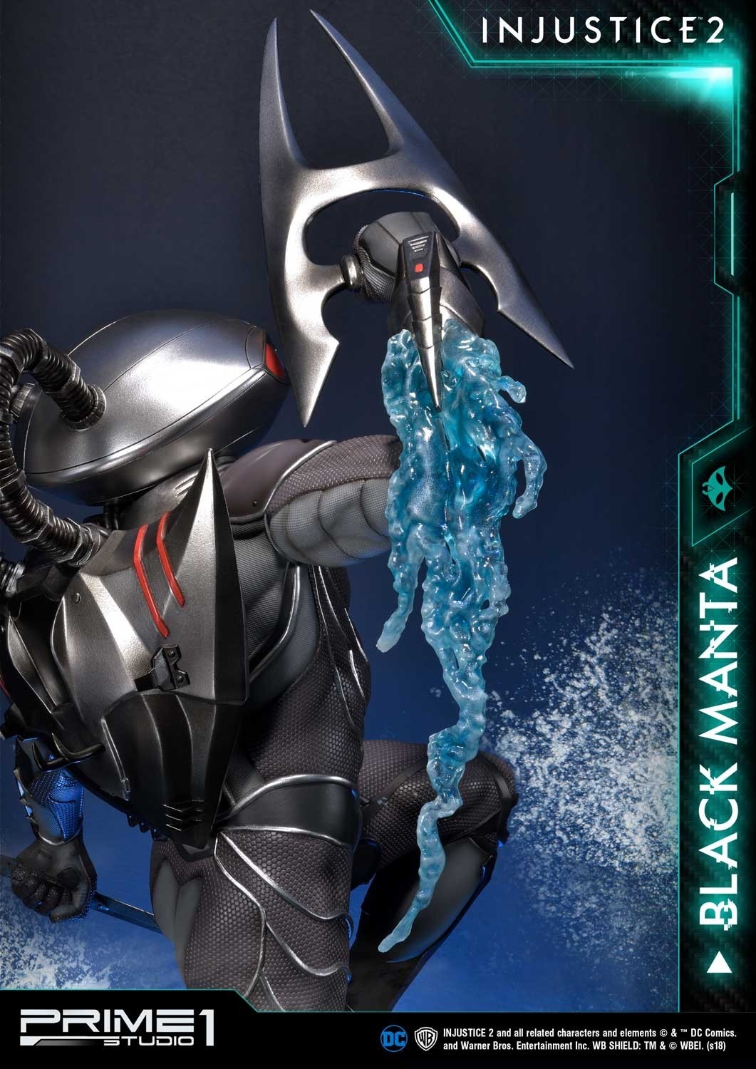 Injustice 2 - Black Manta - Premium Masterline  (PMDCIJ-02) - 1/4 (Prime 1 Studio) photo 8
