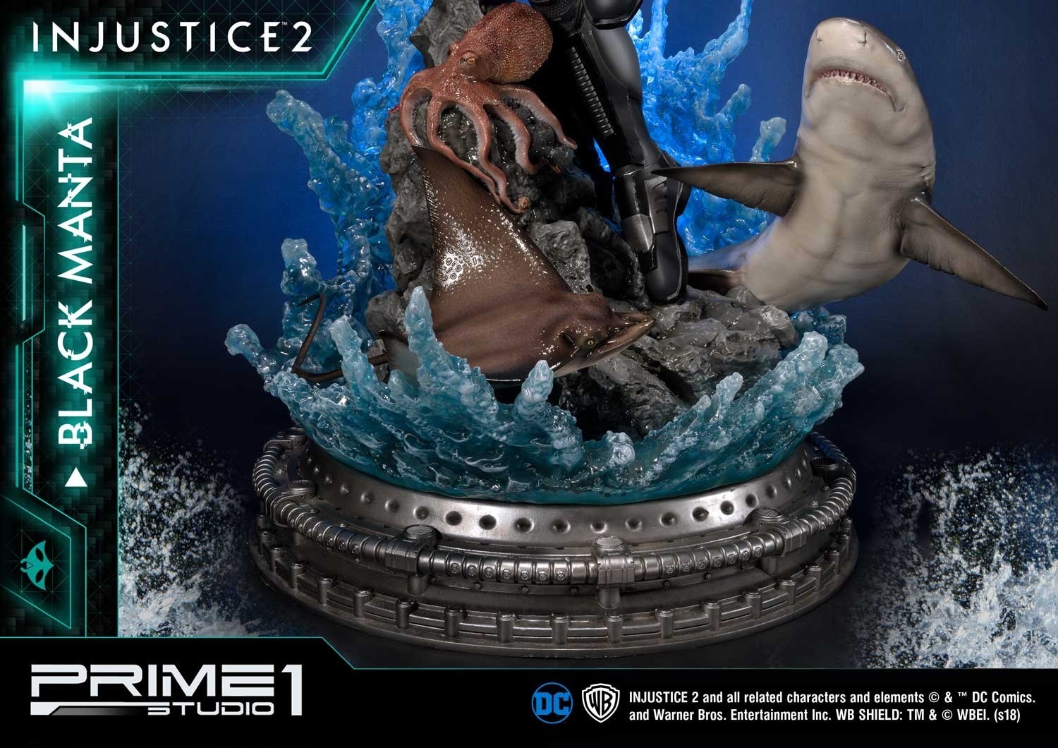 Injustice 2 - Black Manta - Premium Masterline  (PMDCIJ-02) - 1/4 (Prime 1 Studio) photo 9