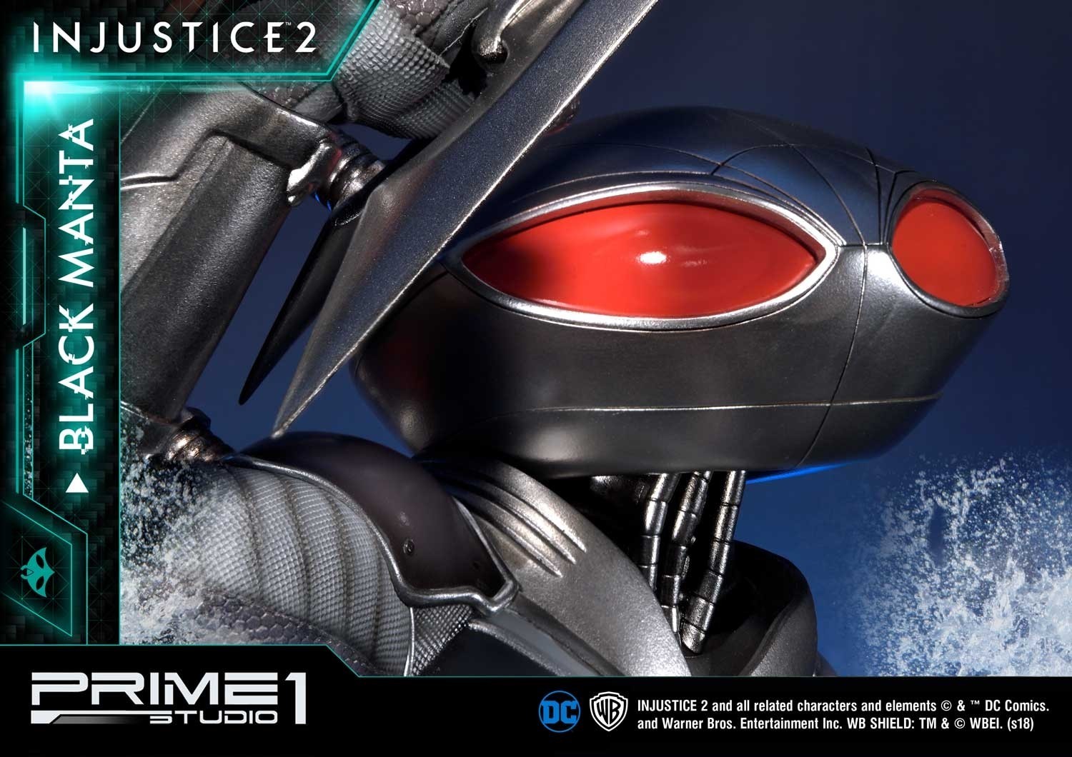 Injustice 2 - Black Manta - Premium Masterline  (PMDCIJ-02) - 1/4 (Prime 1 Studio) photo 13