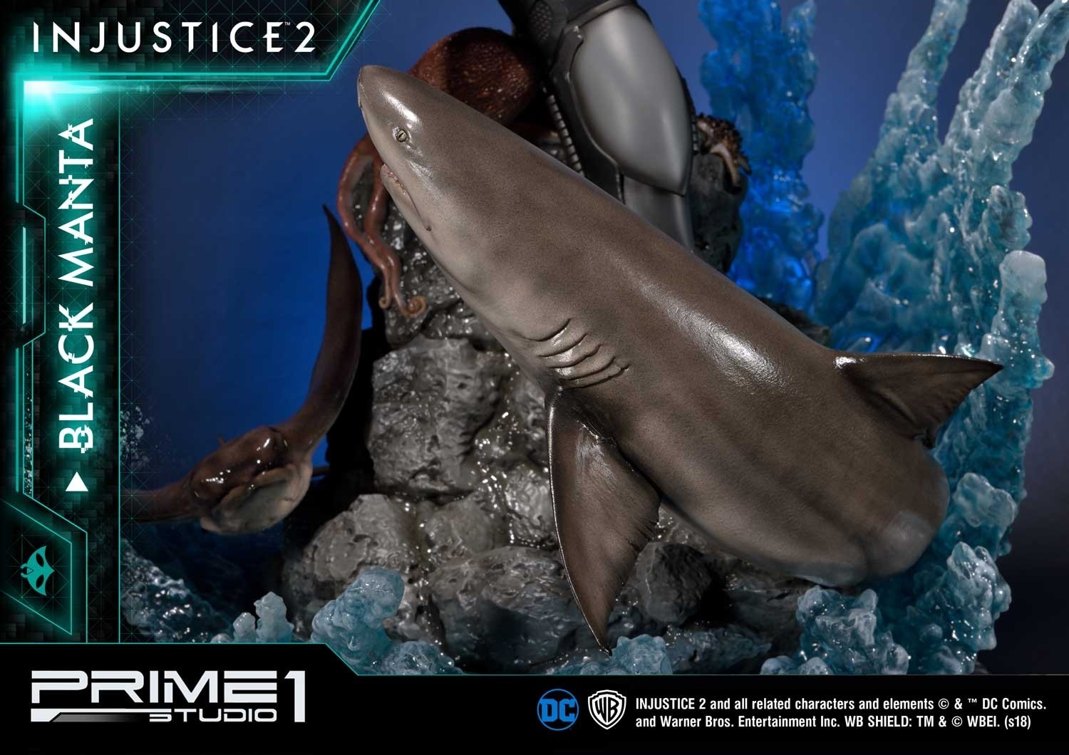 Injustice 2 - Black Manta - Premium Masterline  (PMDCIJ-02) - 1/4 (Prime 1 Studio) photo 17