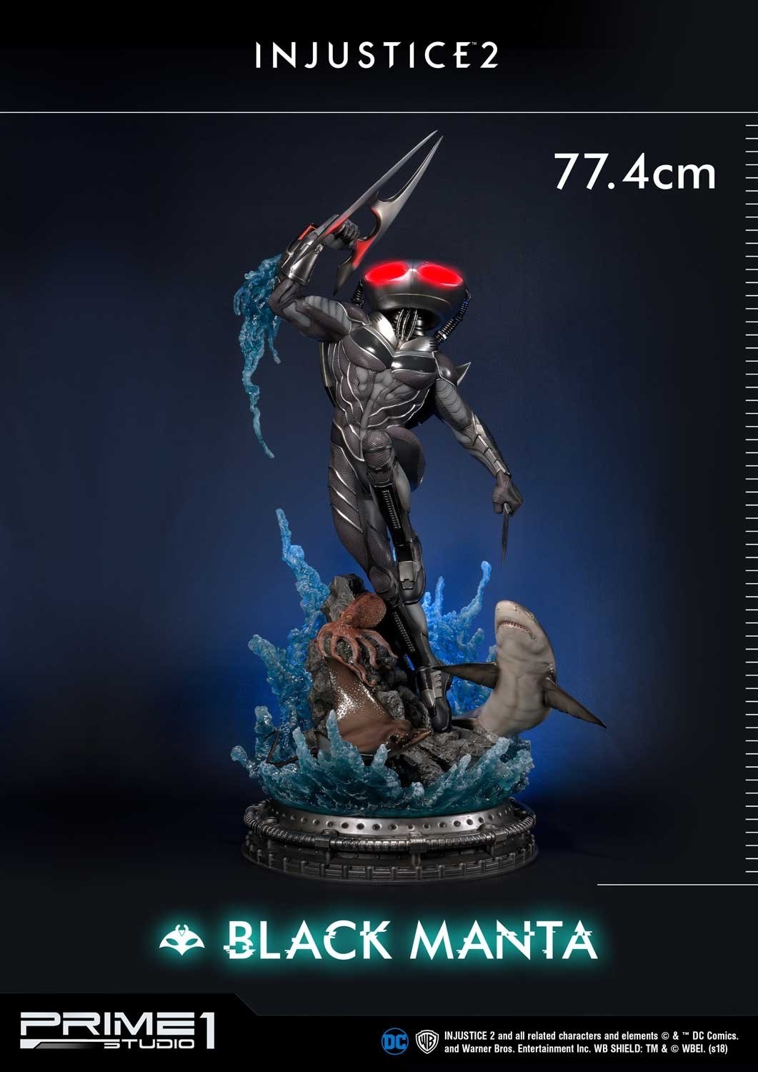 Injustice 2 - Black Manta - Premium Masterline  (PMDCIJ-02) - 1/4 (Prime 1 Studio) photo 20