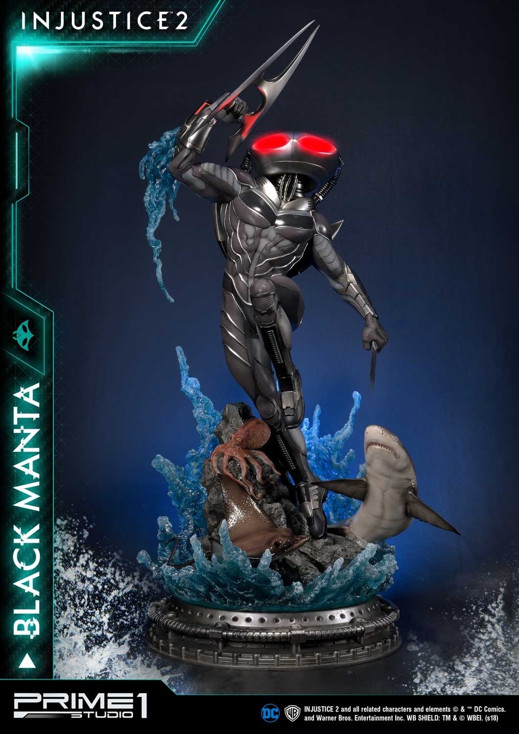 Injustice 2 - Black Manta - Premium Masterline  (PMDCIJ-02) - 1/4 (Prime 1 Studio) photo 22