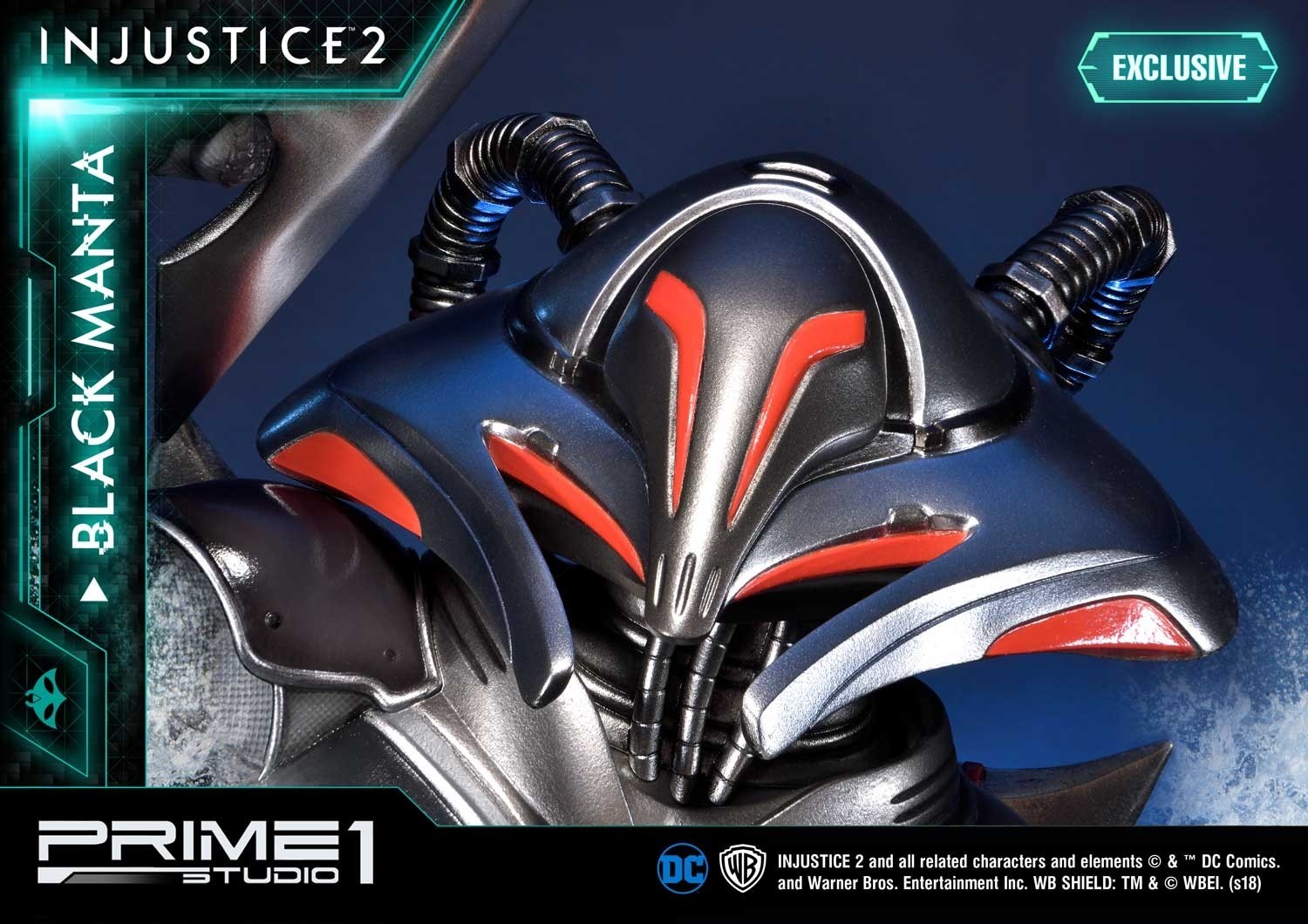 Injustice 2 - Black Manta - Premium Masterline  (PMDCIJ-02) - 1/4 (Prime 1 Studio) photo 24