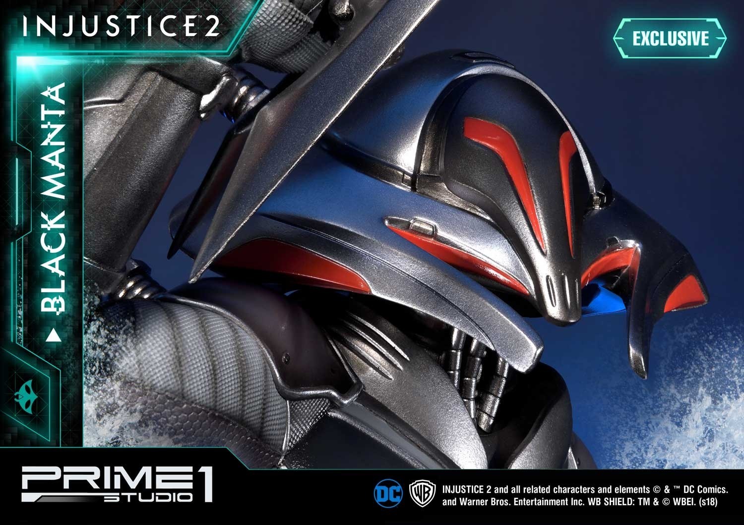 Injustice 2 - Black Manta - Premium Masterline  (PMDCIJ-02) - 1/4 (Prime 1 Studio) photo 29