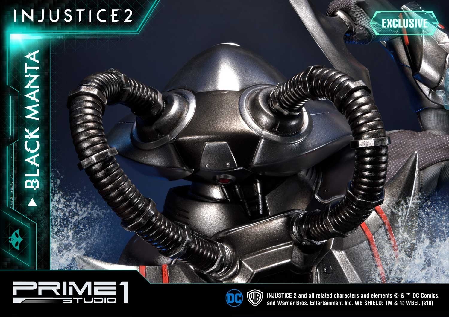 Injustice 2 - Black Manta - Premium Masterline  (PMDCIJ-02) - 1/4 (Prime 1 Studio) photo 30