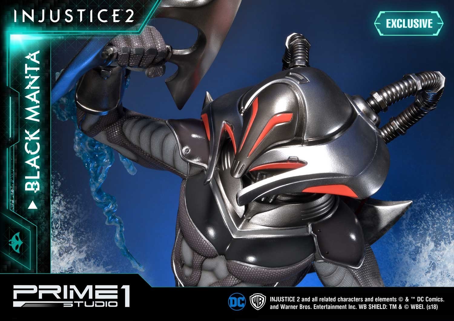 Injustice 2 - Black Manta - Premium Masterline  (PMDCIJ-02) - 1/4 (Prime 1 Studio) photo 31