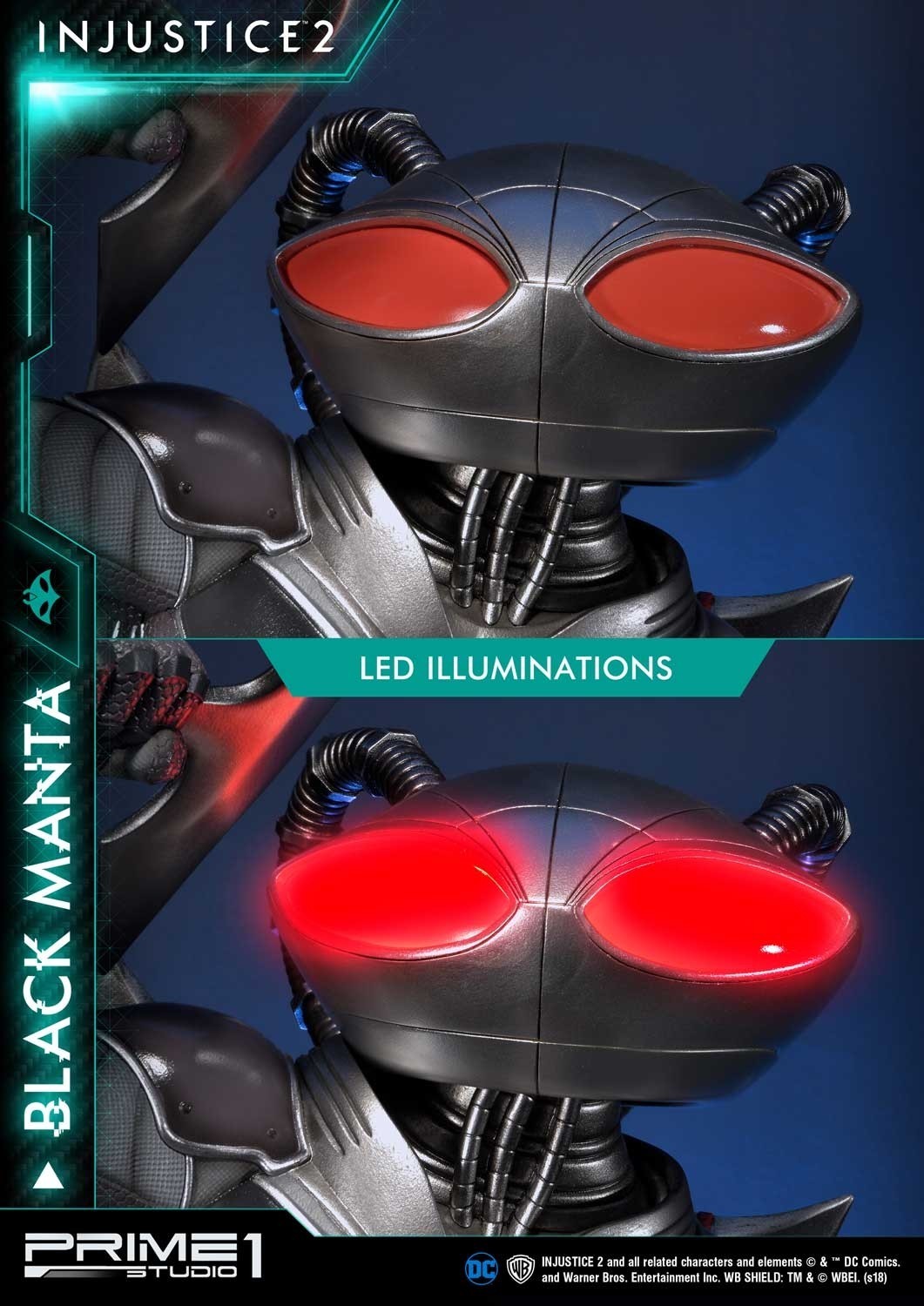Injustice 2 - Black Manta - Premium Masterline  (PMDCIJ-02) - 1/4 (Prime 1 Studio) photo 34