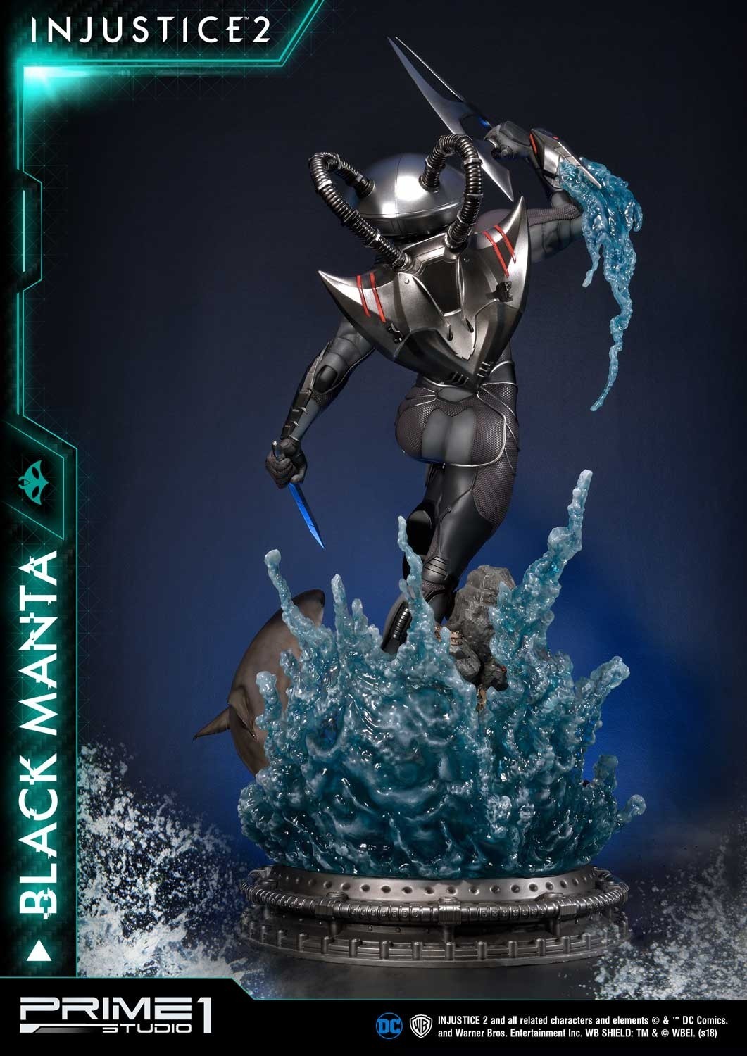 Injustice 2 - Black Manta - Premium Masterline  (PMDCIJ-02) - 1/4 (Prime 1 Studio) photo 36