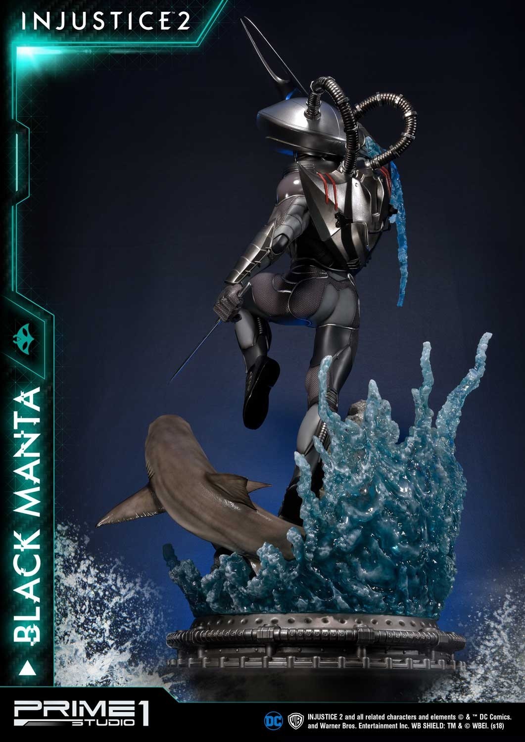 Injustice 2 - Black Manta - Premium Masterline  (PMDCIJ-02) - 1/4 (Prime 1 Studio) photo 38