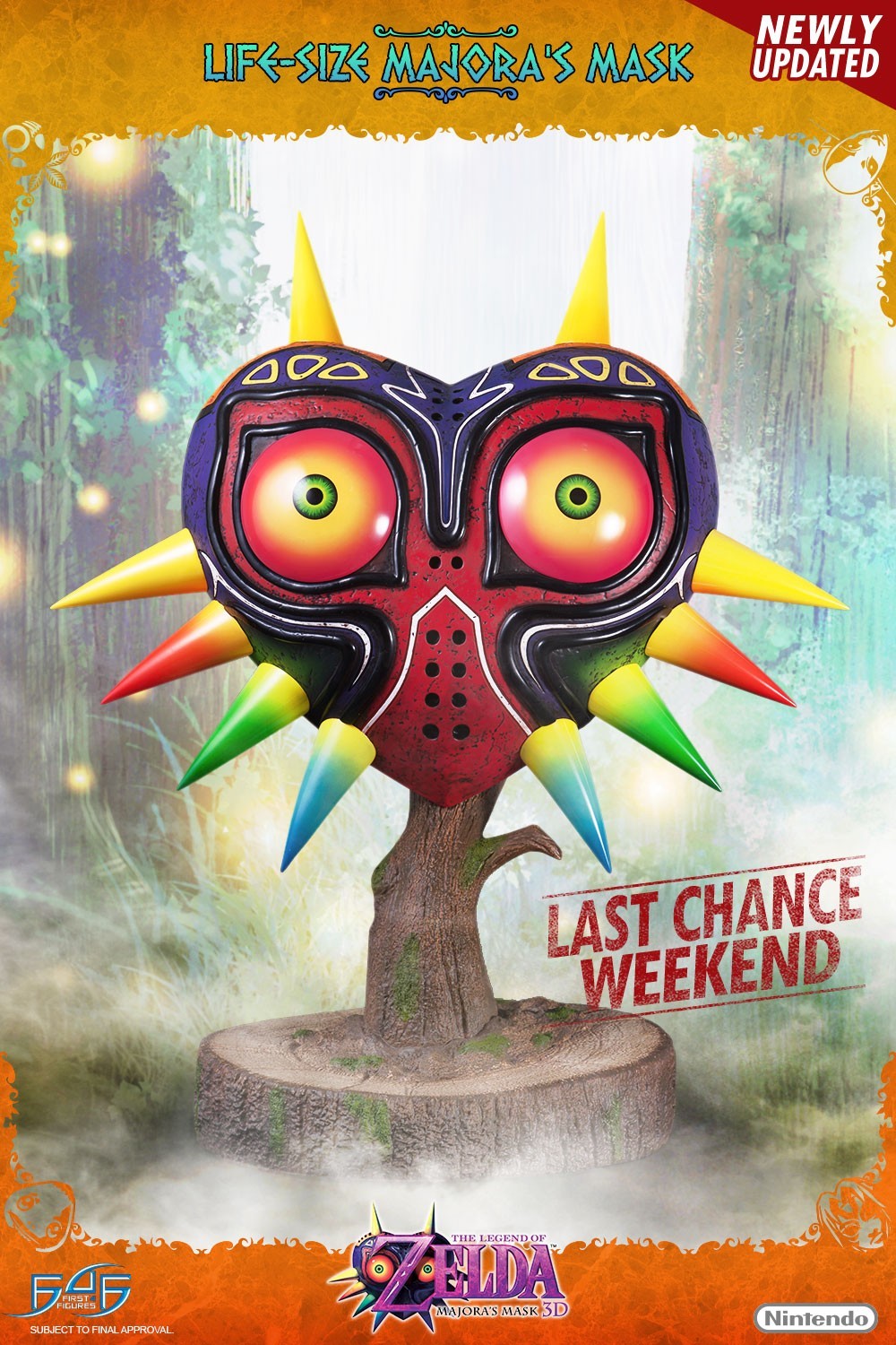 Zelda no Densetsu: Majora no Kamen - Replica - Zelda Props - Life-Size Majora's Mask - 1/1 - Regular Edition (First 4 Figures) photo 3
