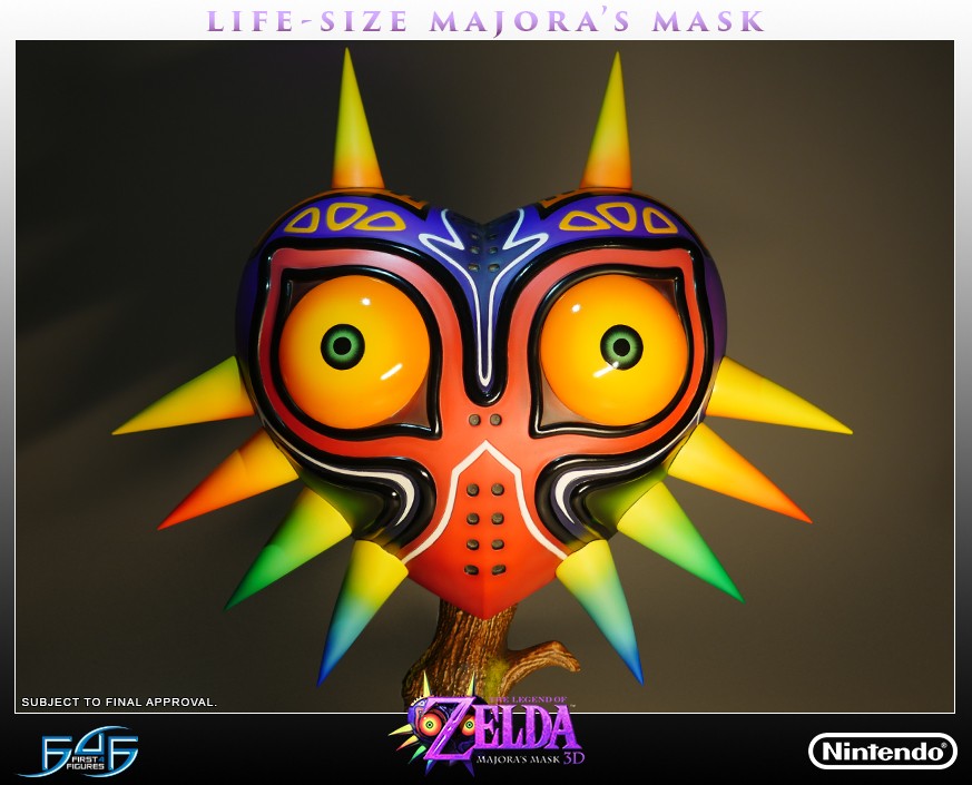 Zelda no Densetsu: Majora no Kamen - Replica - Zelda Props - Life-Size Majora's Mask - 1/1 - Regular Edition (First 4 Figures) photo 7