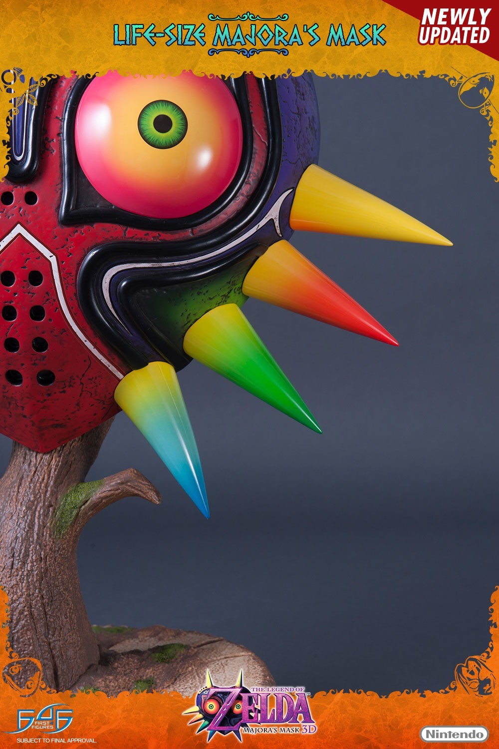 Zelda no Densetsu: Majora no Kamen - Replica - Zelda Props - Life-Size Majora's Mask - 1/1 - Regular Edition (First 4 Figures) photo 17