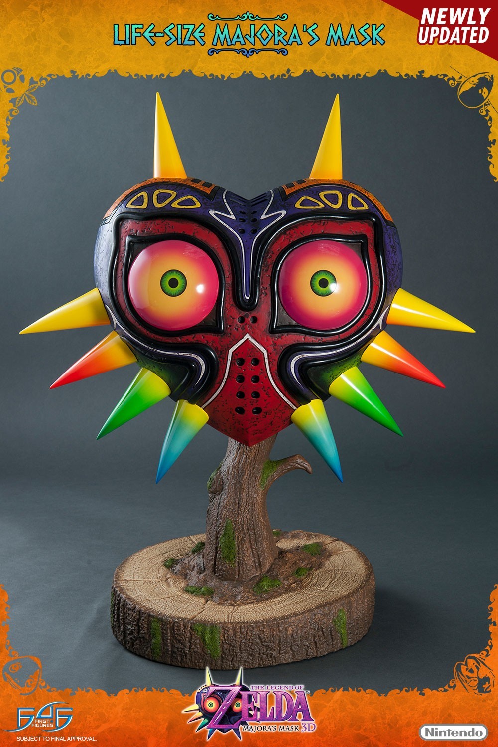 Zelda no Densetsu: Majora no Kamen - Replica - Zelda Props - Life-Size Majora's Mask - 1/1 - Regular Edition (First 4 Figures) photo 20