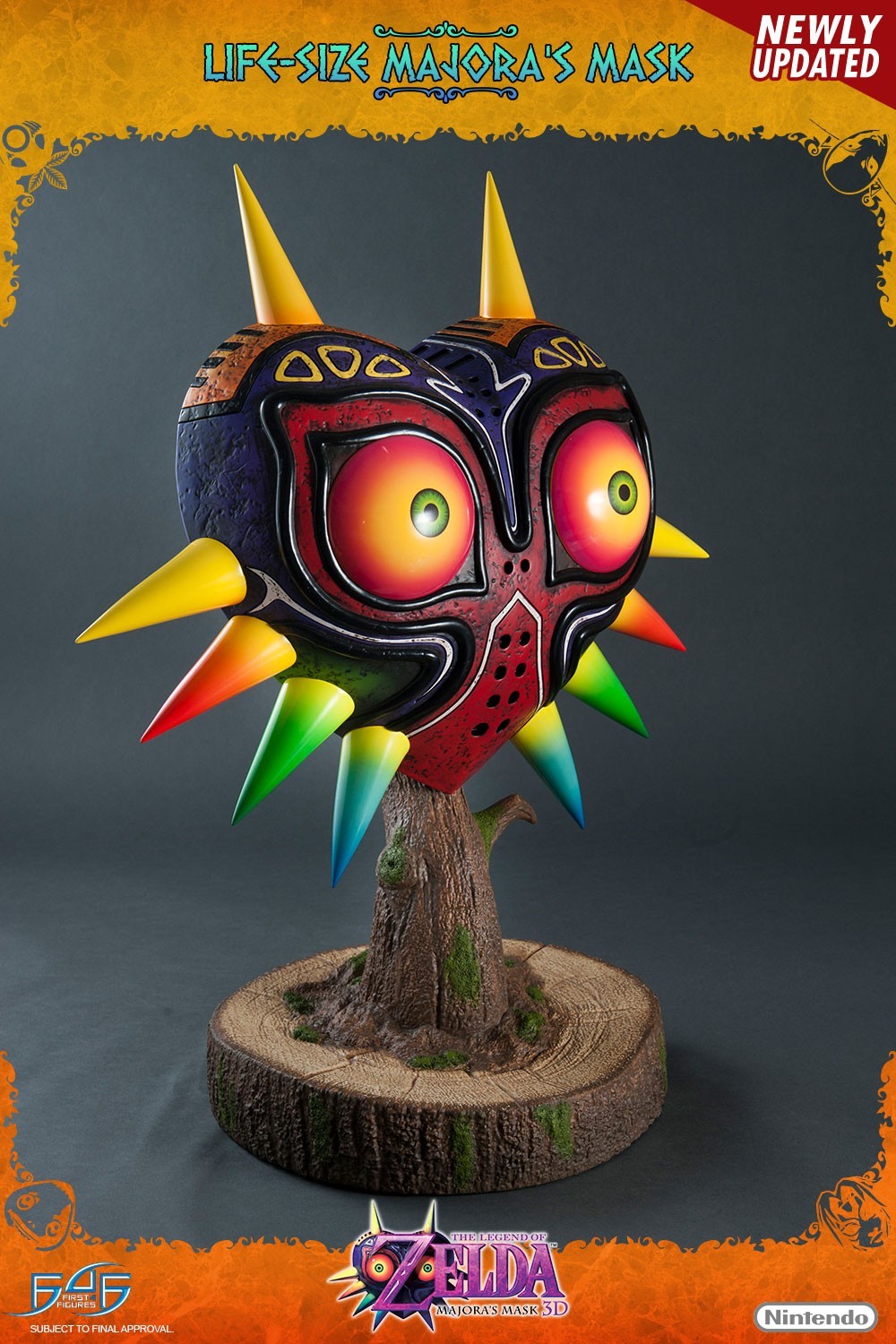 Zelda no Densetsu: Majora no Kamen - Replica - Zelda Props - Life-Size Majora's Mask - 1/1 - Regular Edition (First 4 Figures) photo 21