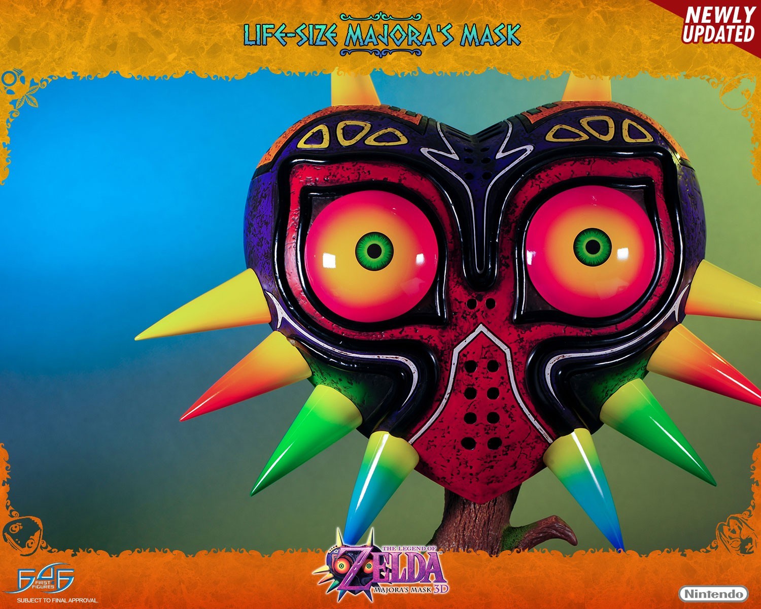 Zelda no Densetsu: Majora no Kamen - Replica - Zelda Props - Life-Size Majora's Mask - 1/1 - Regular Edition (First 4 Figures) photo 26