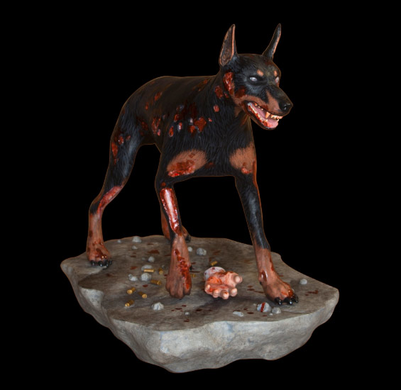 Biohazard - Cerberus - 1/6 (Hollywood Collectible Group) photo 4