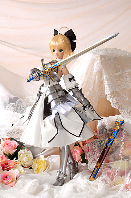 Fate/Unlimited Codes - Altria Pendragon - Dollfie Dream - 1/3 - Saber Lily (Volks) photo 3
