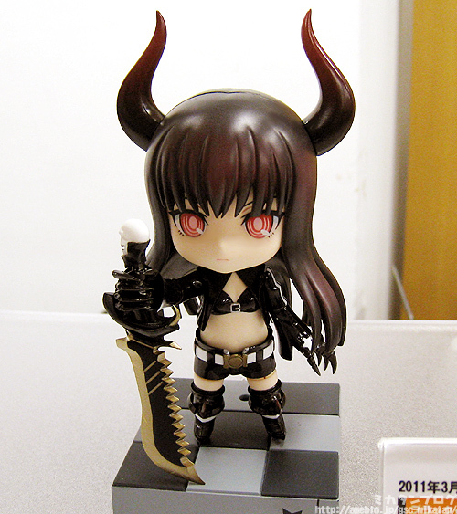 Black ★ Rock Shooter - Black ★ Gold Saw - Nendoroid (#145) (Good Smile Company) photo 16