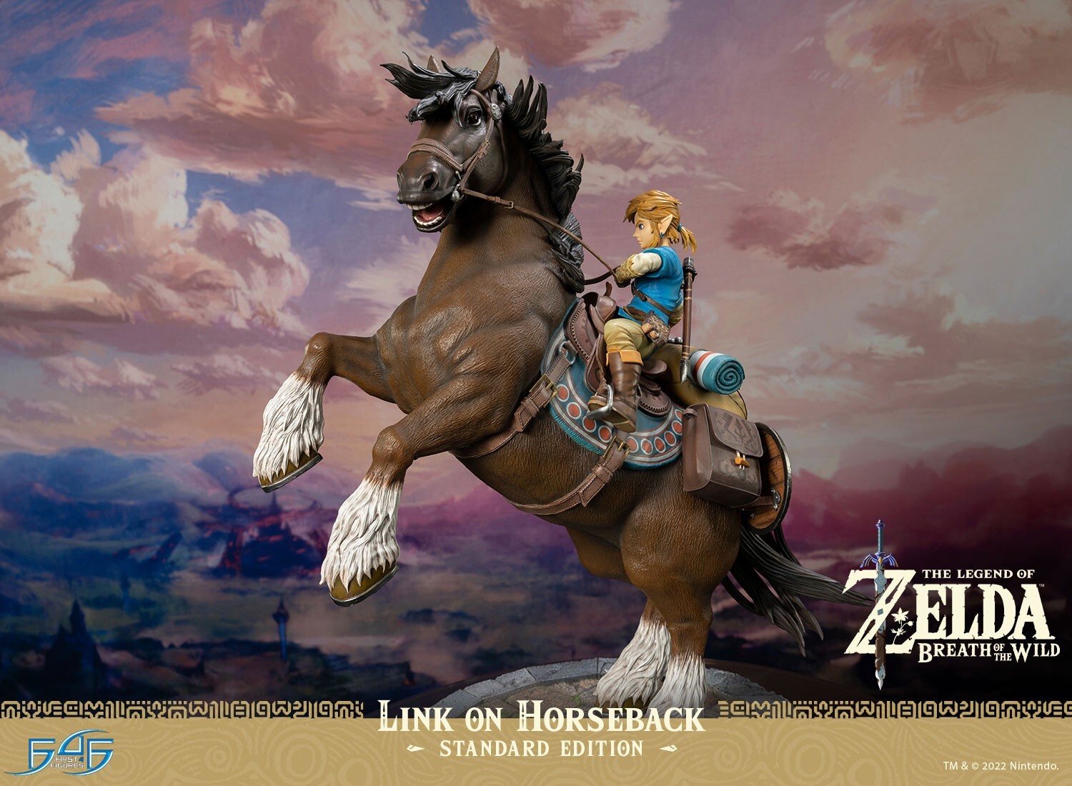 Zelda no Densetsu: Breath of the Wild - Link - Link on Horseback - Standard Edition (First 4 Figures) photo 5