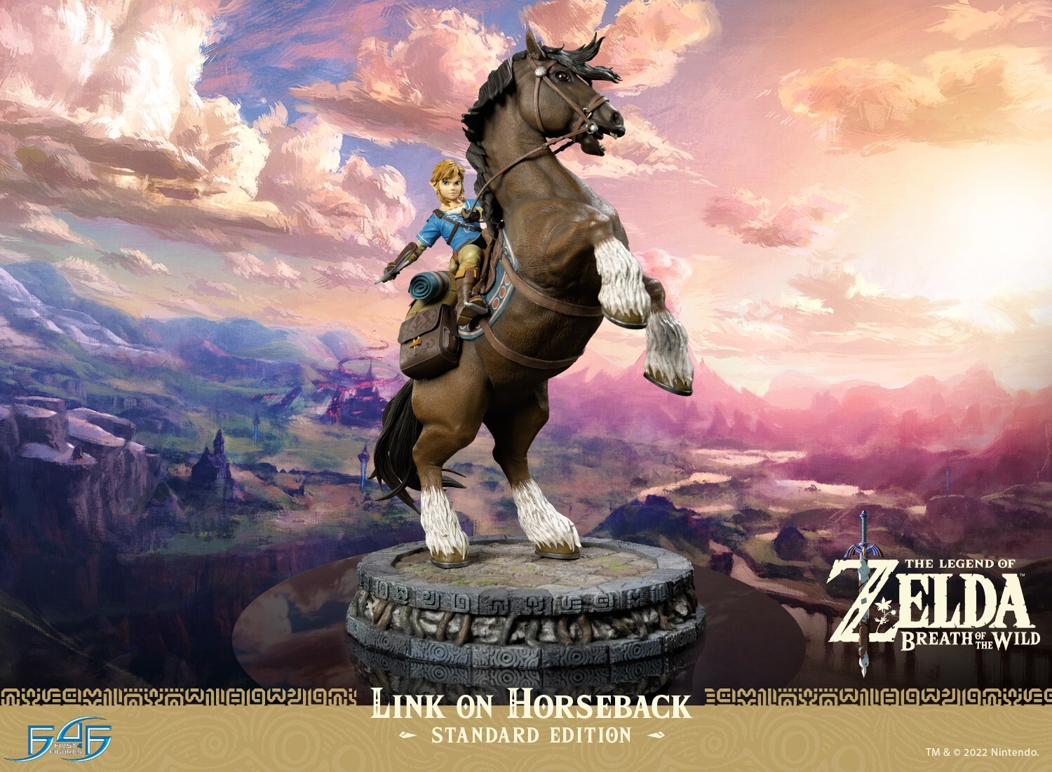 Zelda no Densetsu: Breath of the Wild - Link - Link on Horseback - Standard Edition (First 4 Figures) photo 7