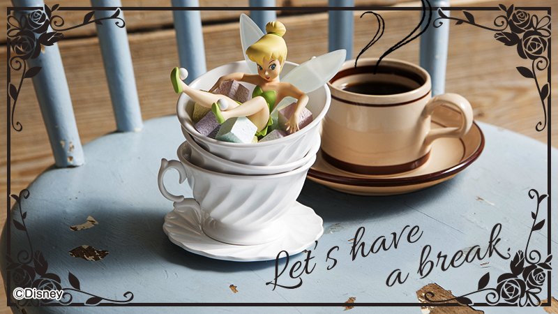 Peter Pan - Tinkerbell - Ichiban Kuji - Ichiban Kuji Disney Characters ~Happiness Tea Party~ - Last One ver. (Banpresto) photo 2