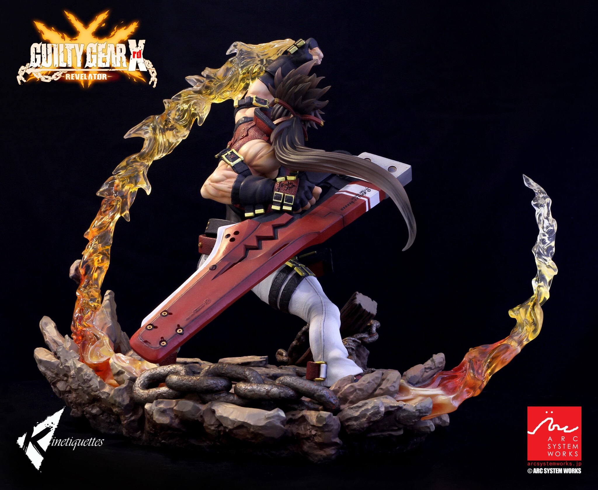 Guilty Gear Xrd -Sign- - Sol Badguy - Diorama - 1/7 (Kinetiquettes) photo 6