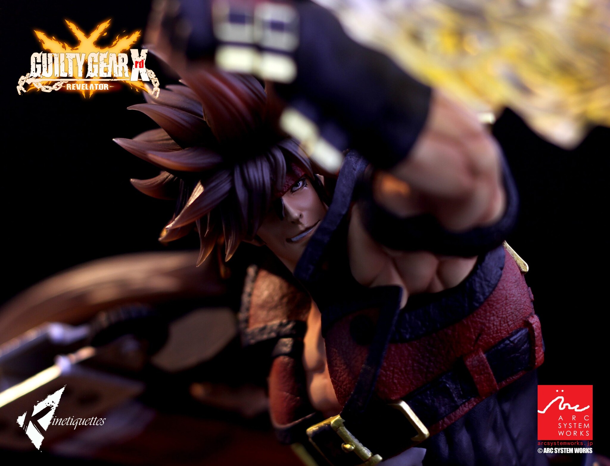 Guilty Gear Xrd -Sign- - Sol Badguy - Diorama - 1/7 (Kinetiquettes) photo 9