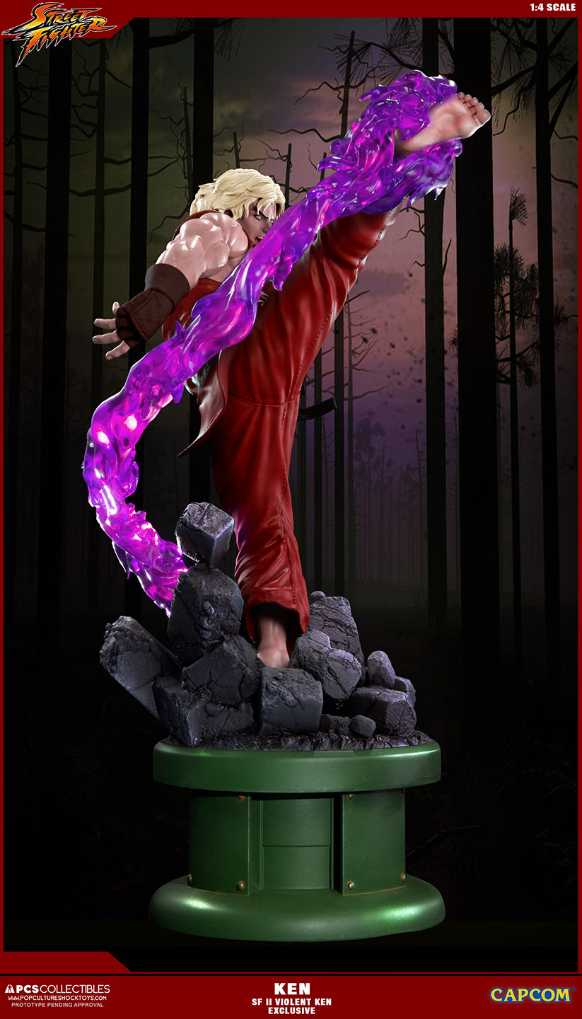 Ultra Street Fighter II: The Final Challengers - Sennousareta Ken - Street Fighter Ultra - 1/4 - PCS Exclusive, Violent Ken (Premium Collectibles Studio) photo 7