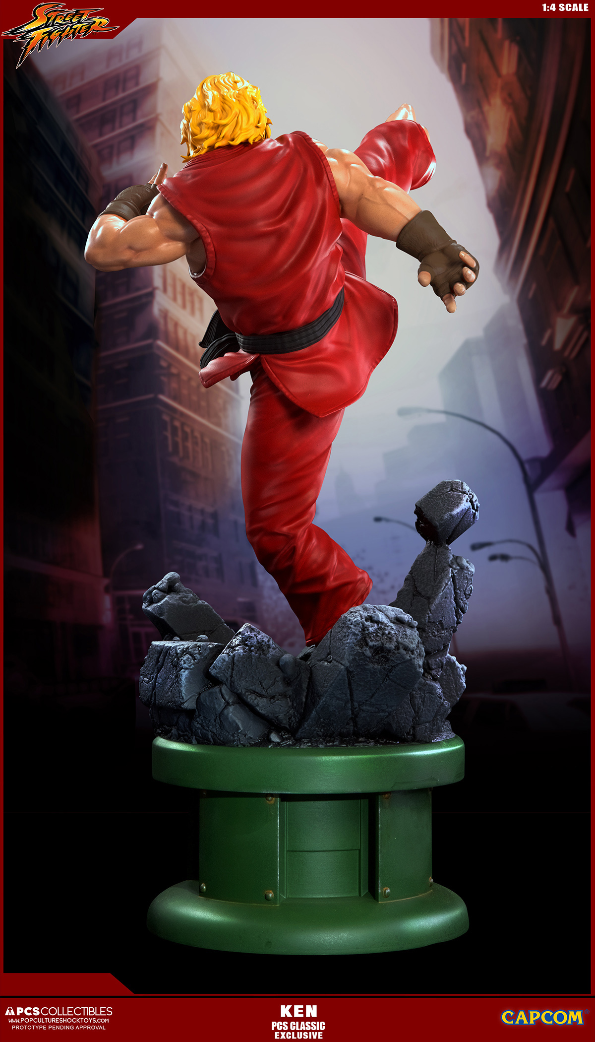 Street Fighter II - Street Fighter Zero - Ken Masters - Street Fighter Ultra - 1/4 - PCS Exclusive, Classic (Premium Collectibles Studio) photo 7