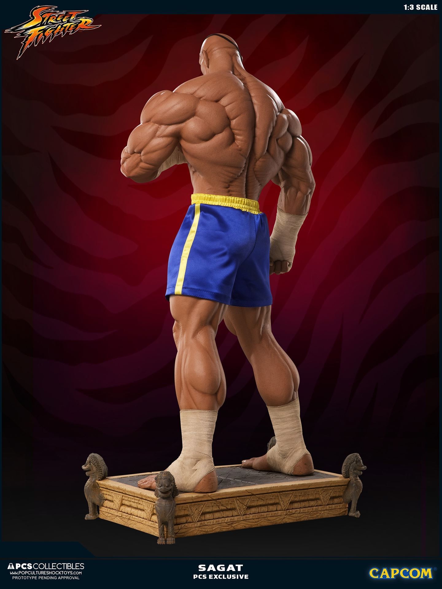 Street Fighter II - Sagat - Mixed Media - 1/3 (Premium Collectibles Studio) photo 16