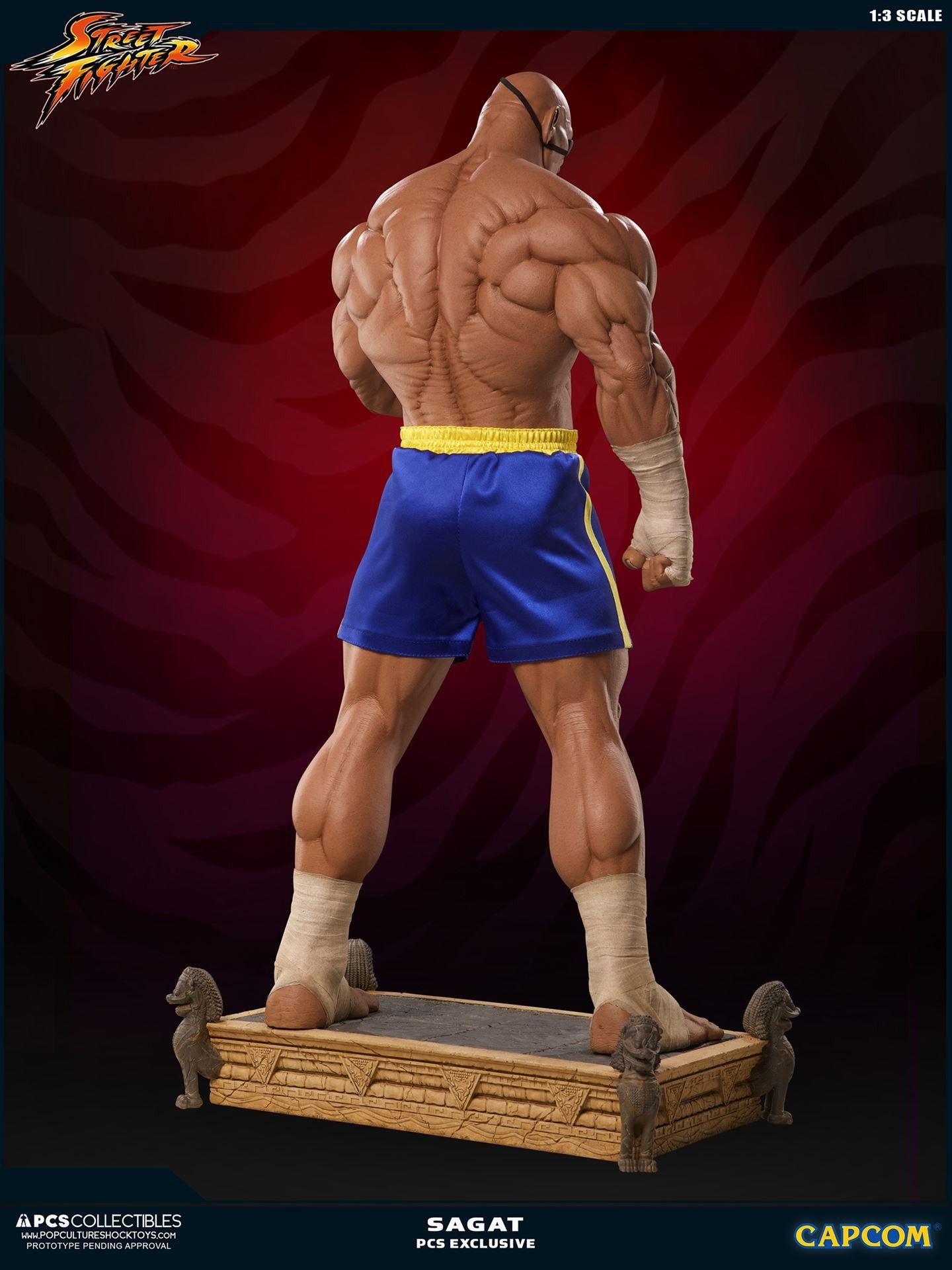 Street Fighter II - Sagat - Mixed Media - 1/3 (Premium Collectibles Studio) photo 22
