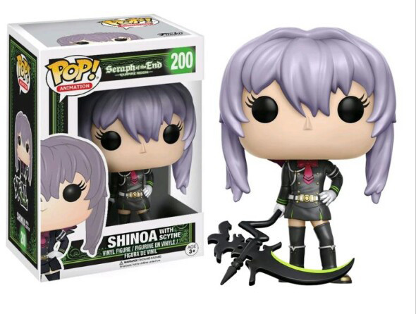 Owari no Seraph - Hiiragi Shinoa - POP! Animation (200) - POP! Vinyl - With Scythe (Funko Toys)