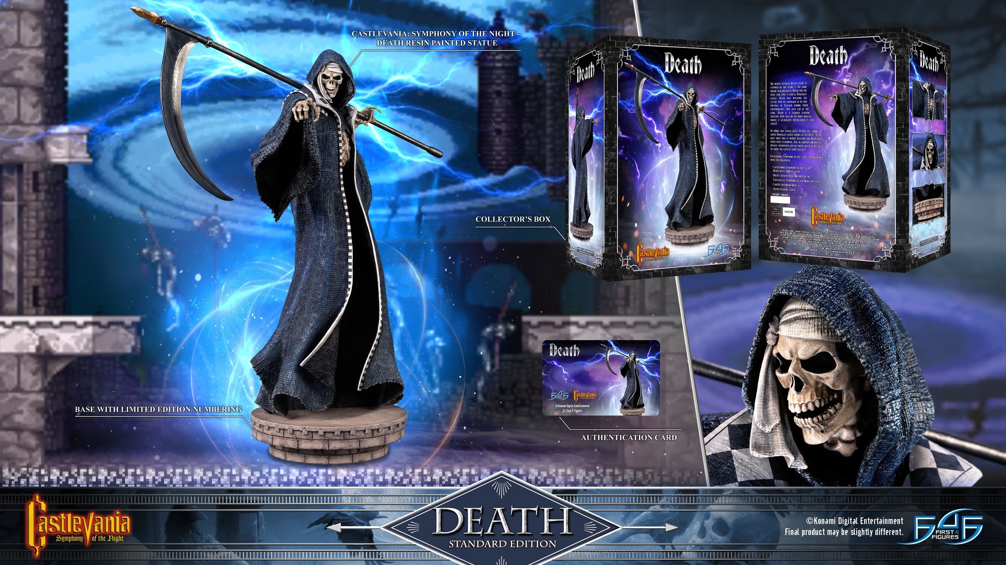 Akumajou Dracula X: Gekka no Yasoukyoku - Shinigami - 1/4 - Standard Edition (First 4 Figures) photo 12