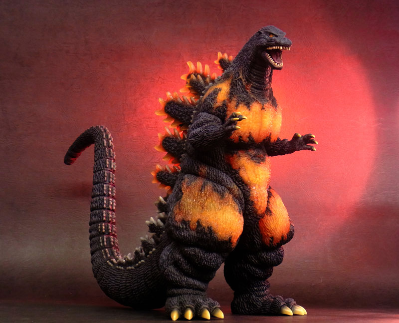 Gojira vs. Destoroyah - Burning Gojira - Toho 30cm Series (X-Plus) photo 6