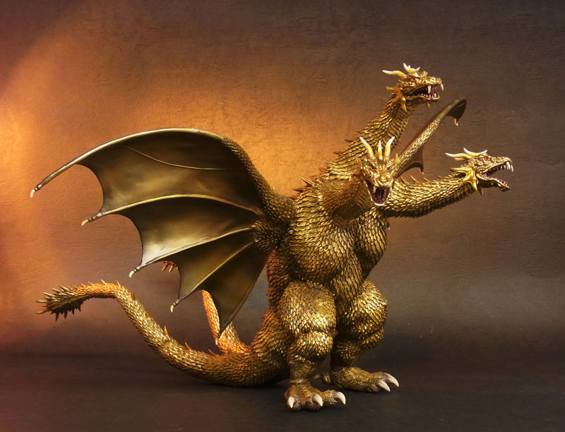 Gojira, Mothra, King Ghidorah Daikaijuu Soukougeki - King Ghidorah - Toho Daikaiju Series - 2001 Edition (X-Plus) photo 2