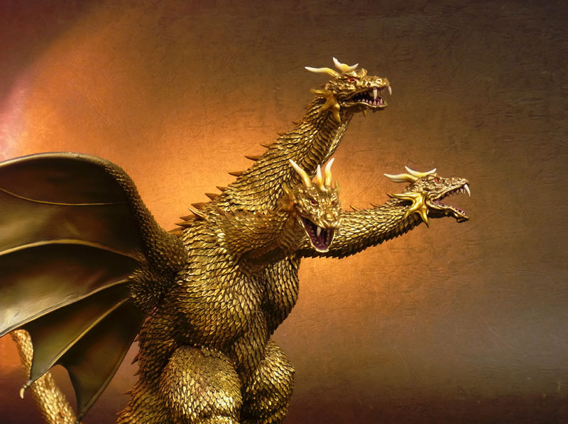 Gojira, Mothra, King Ghidorah Daikaijuu Soukougeki - King Ghidorah - Toho Daikaiju Series - 2001 Edition (X-Plus) photo 3