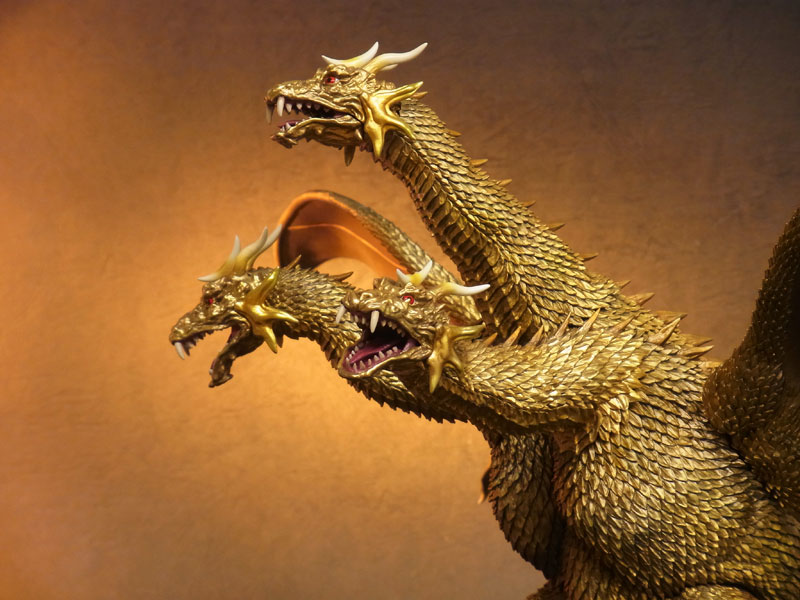 Gojira, Mothra, King Ghidorah Daikaijuu Soukougeki - King Ghidorah - Toho Daikaiju Series - 2001 Edition (X-Plus) photo 6