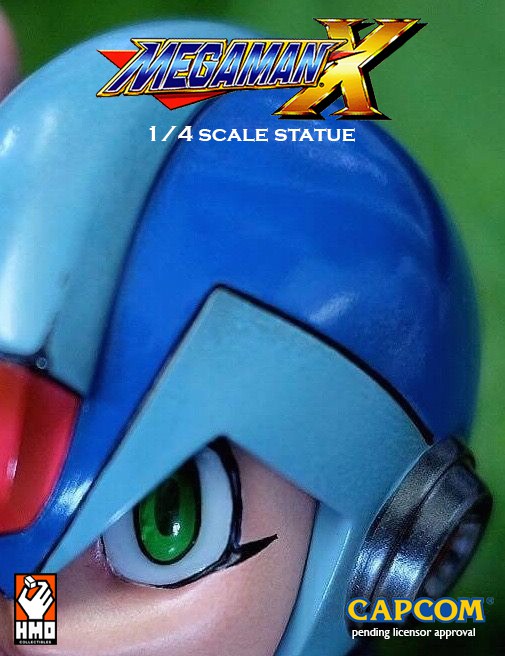 Rockman X - X - Gaming Legends - 1/4 - Blue Edition (Hand Made Object) photo 8