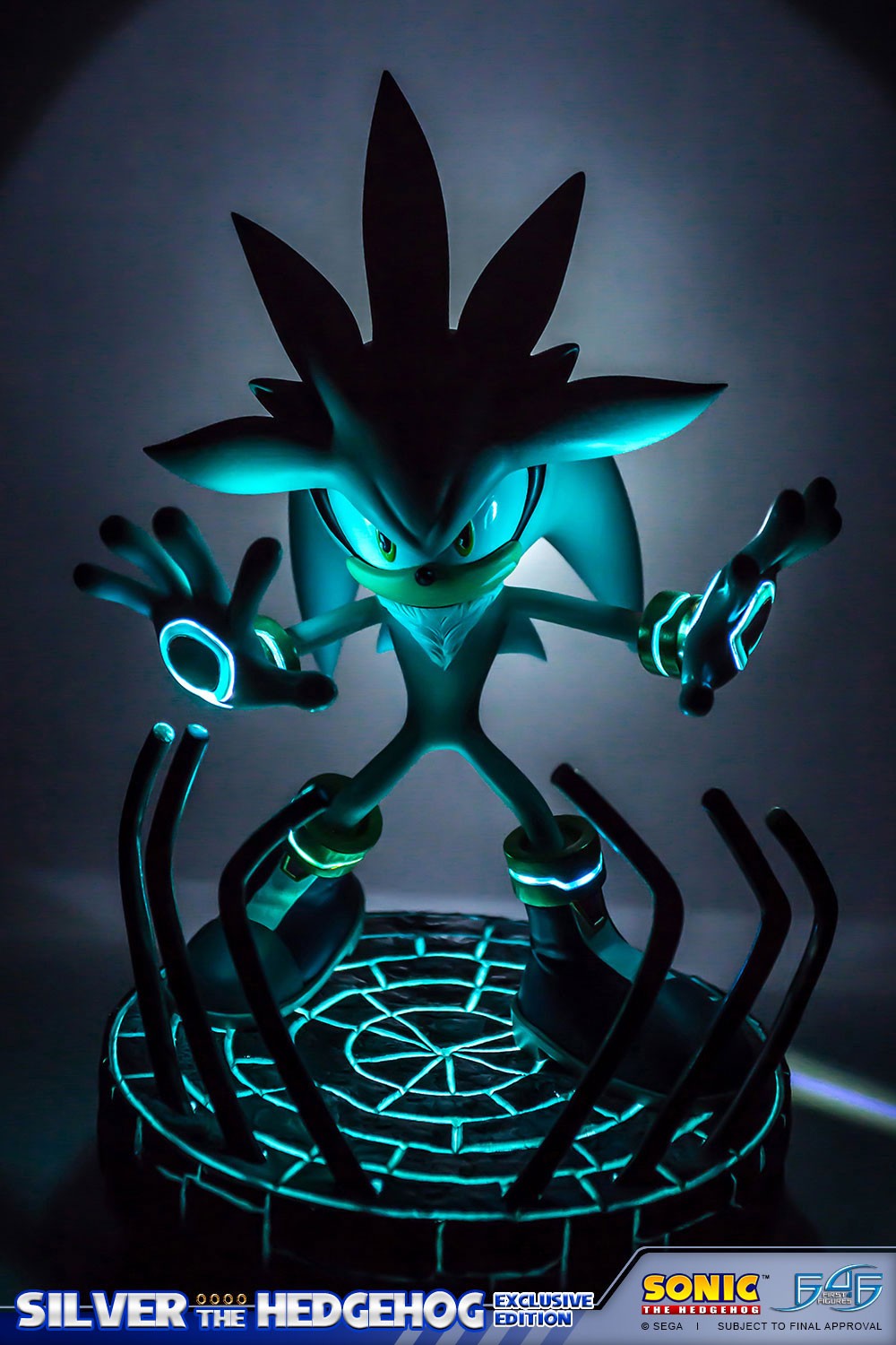 Sonic the Hedgehog - Silver the Hedgehog - Sonic the Hedgehog Modern - Exclusive Edition (First 4 Figures) photo 2