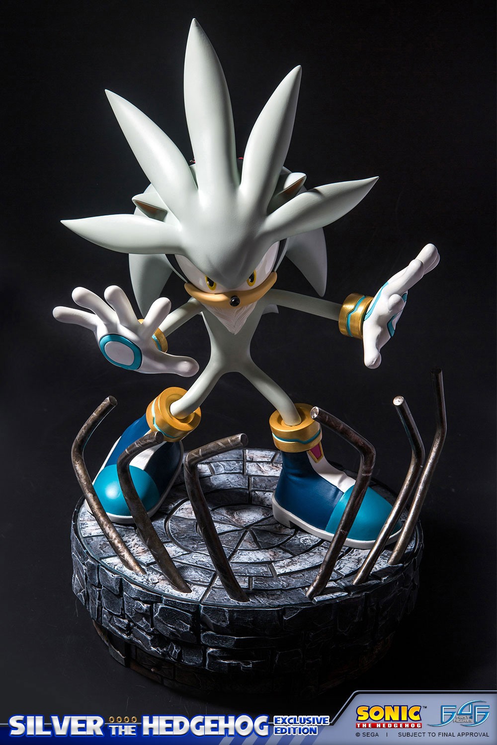 Sonic the Hedgehog - Silver the Hedgehog - Sonic the Hedgehog Modern - Exclusive Edition (First 4 Figures) photo 8